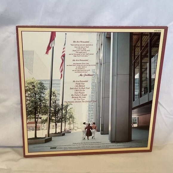 The Bill Gaither Trio We Are Persuaded (Vinyl, 1979) Word WSB-8829 VG LP Record - Picture 3 of 12